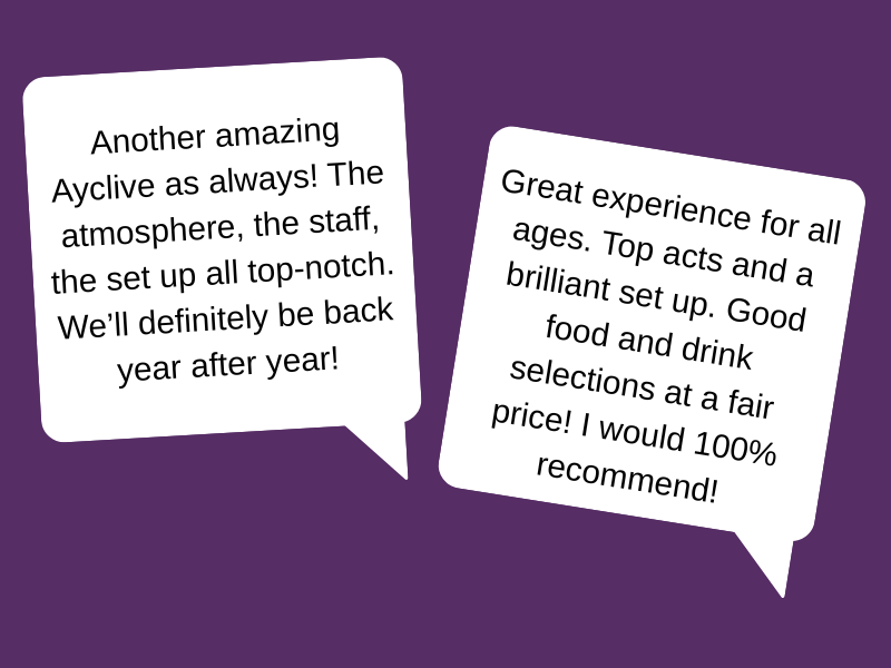 Ready to Share Your Ayclive Experience? Leave us a Review!